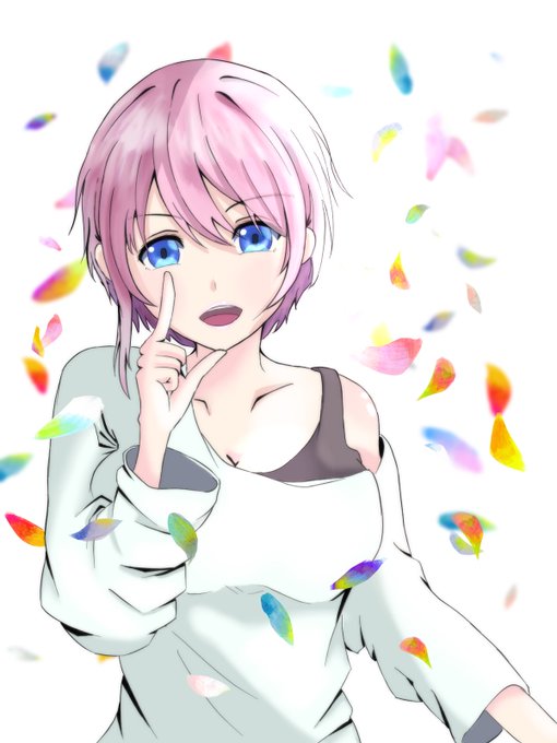 ぴかすけさんがTwitterに投稿した中野一花(五等分の花嫁)のイラスト。