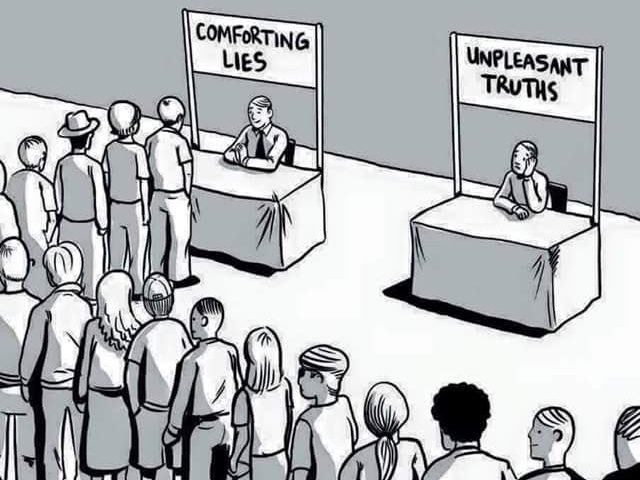 I feel like the guy on the right some days. I honestly don’t enjoy any of this  #COVID19 tweeting. I do see hope, but to reach the light at the end of the tunnel, we need sobering reality of how to fight for daylight, not dismissive downplaying or hiding our heads like an ostrich.