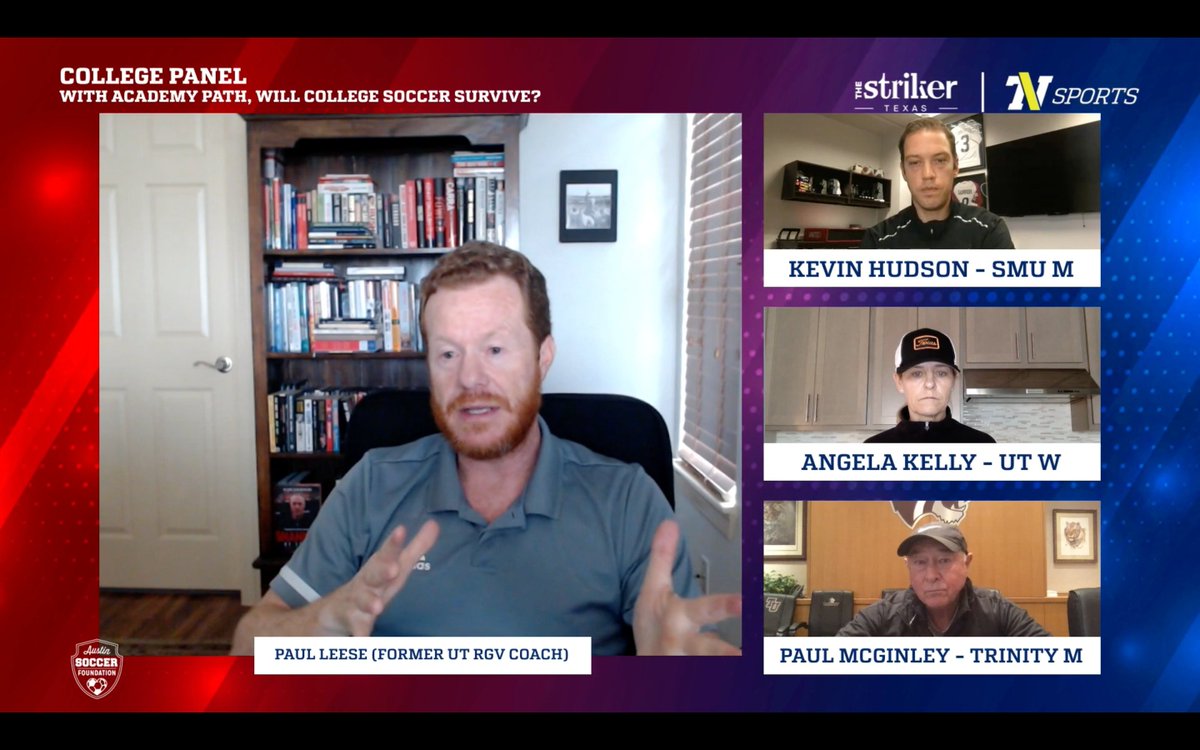 TheStrikerNews's tweet photo. Great college soccer minds are together right now discussing the youth environment and how it translates to college play at the #2021TexasSoccerSummit...tune in!

👀 https://t.co/obHwLHHLjw https://t.co/L84Nk0mxjC