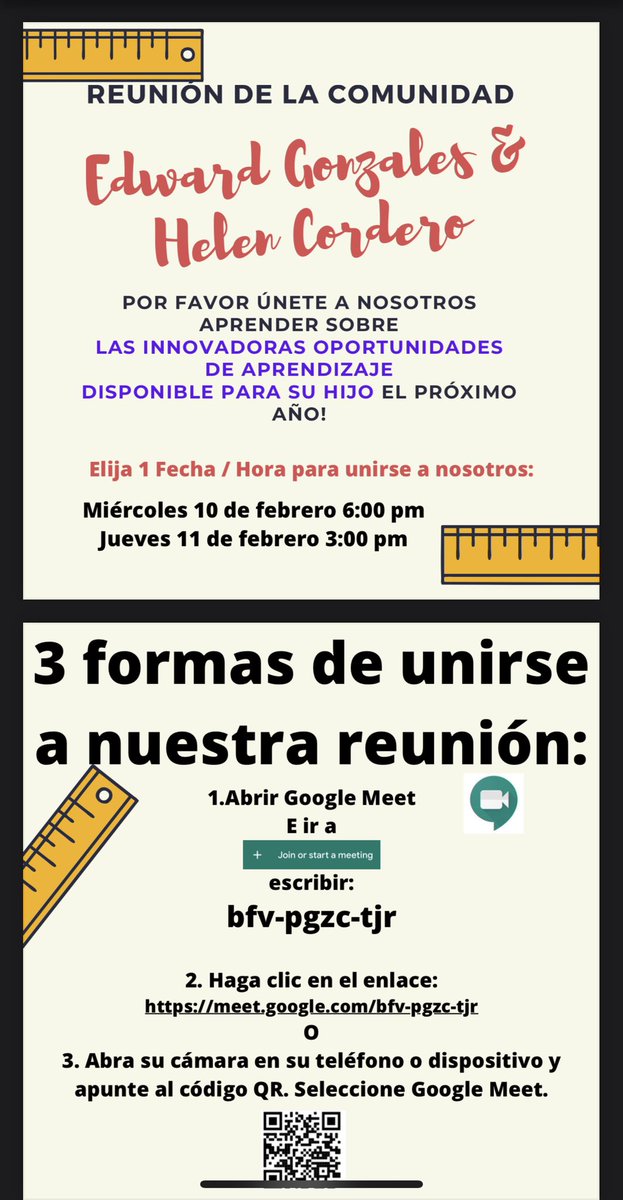Join us tonight for our first joint community meeting with Edward Gonzales. <a href="/SalazarAPSz2/">APSSalazar</a> @Zone2Assoc8
