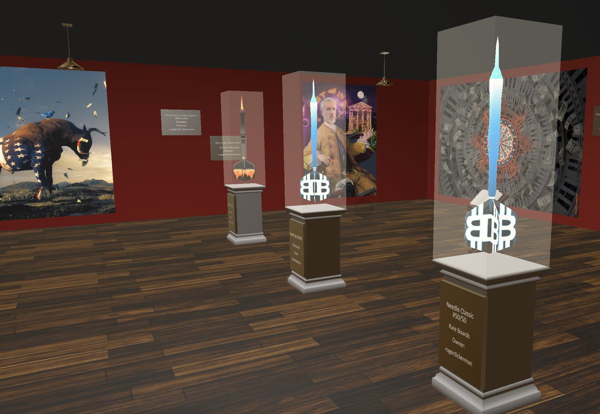 Beyond excited for tonight’s dart tourney in our first RareRoom - an extension of RareBoards where collectors can show off their digital art. We’re welcoming beta testers over the coming weeks to try it out. 

Check out what RareRooms is all about: rarerooms.io