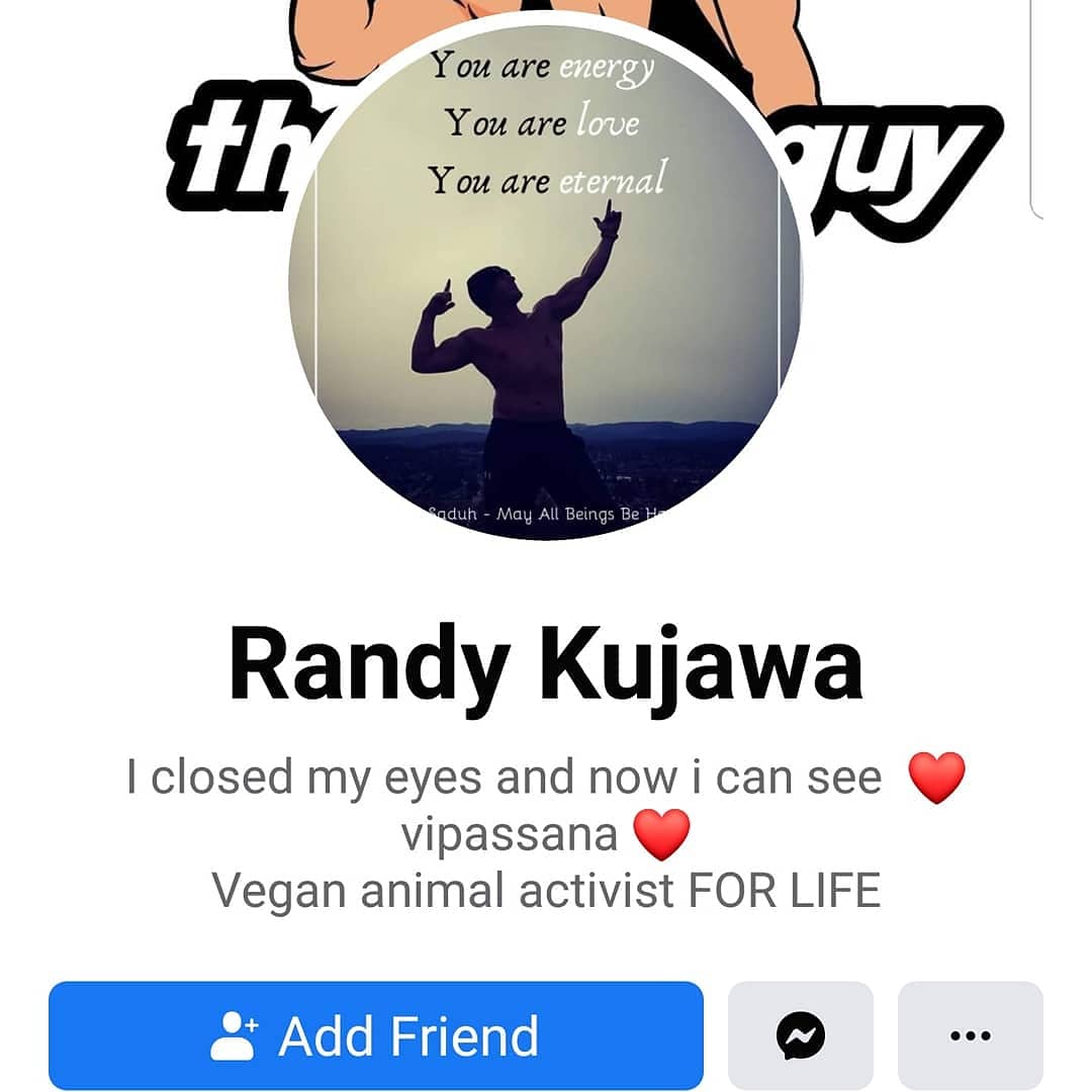 I then had a look at Randy's FB. There was lots of stuff about  #cryptocurrency and  #EnergyWeb