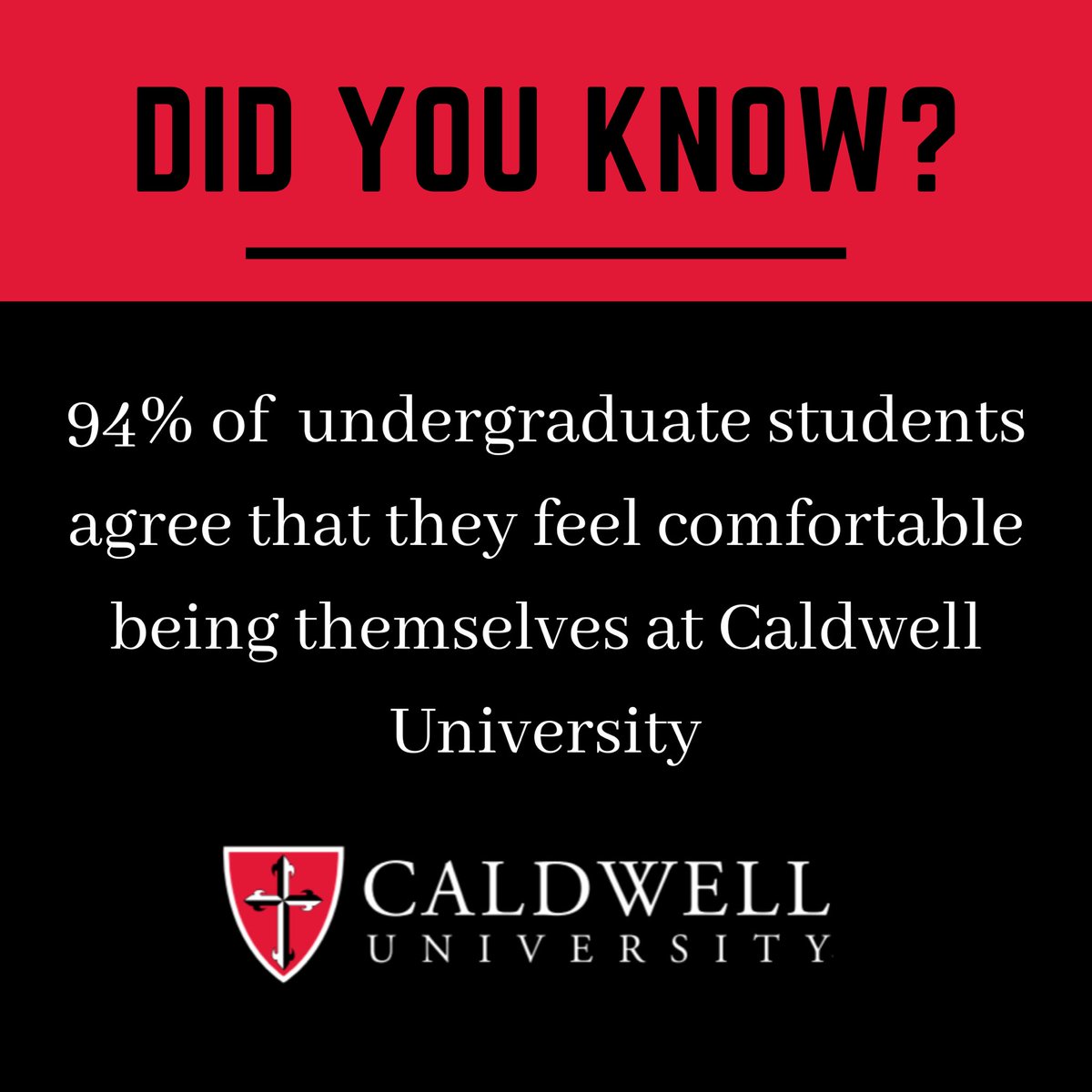 Caldwell University IR (@caldwell_ir) on Twitter photo Developing a sense of belonging in college begins with feeling comfortable being yourself! <a href="/CaldwellUniv/">Caldwell University</a> <a href="/NSSEsurvey/">Nat'l Survey of Student Engagement (NSSE)</a> #HigherEducation #highered #undergraduates #collegelife #AcademicChatter Developing a sense of belonging in college begins with feeling comfortable being yourself! <a href="/CaldwellUniv/">Caldwell University</a> <a href="/NSSEsurvey/">Nat'l Survey of Student Engagement (NSSE)</a> #HigherEducation #highered #undergraduates #collegelife #AcademicChatter