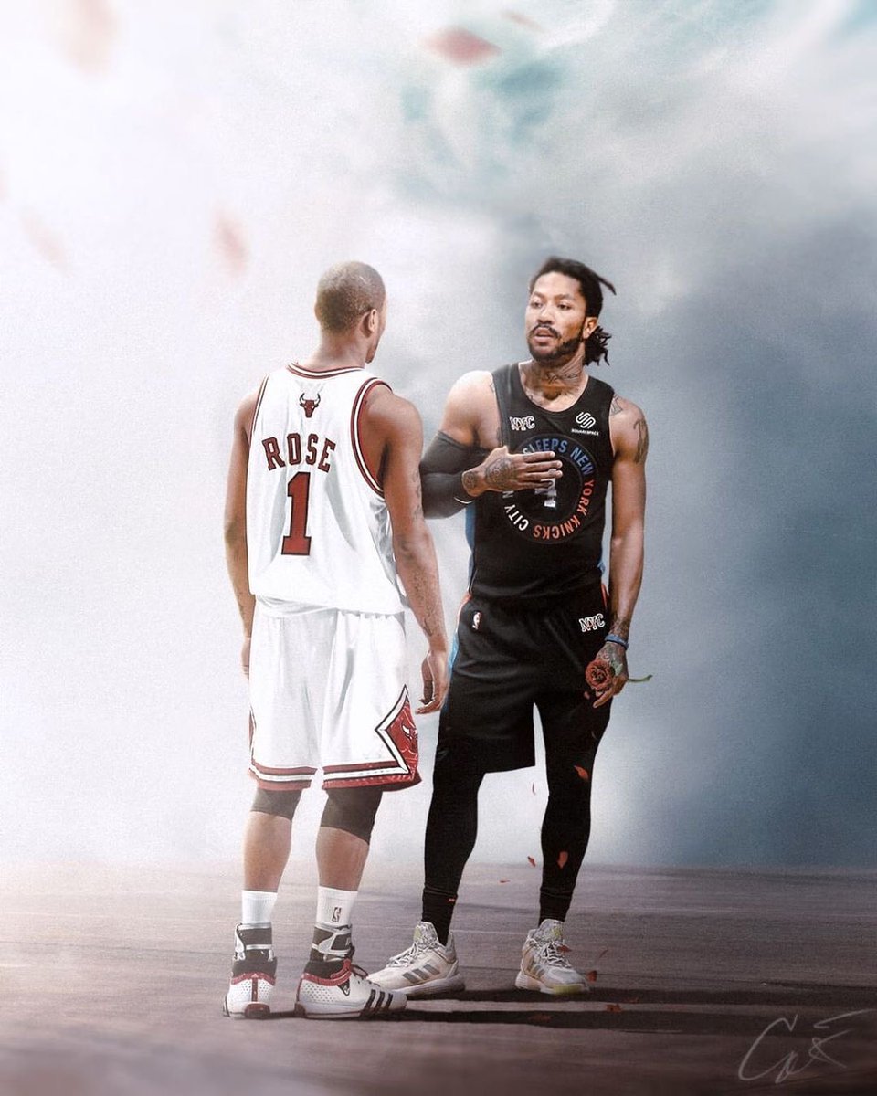 RTNBA's tweet photo. Past 🤝 Present

D Rose 🌹 https://t.co/uV6GSwhxnc