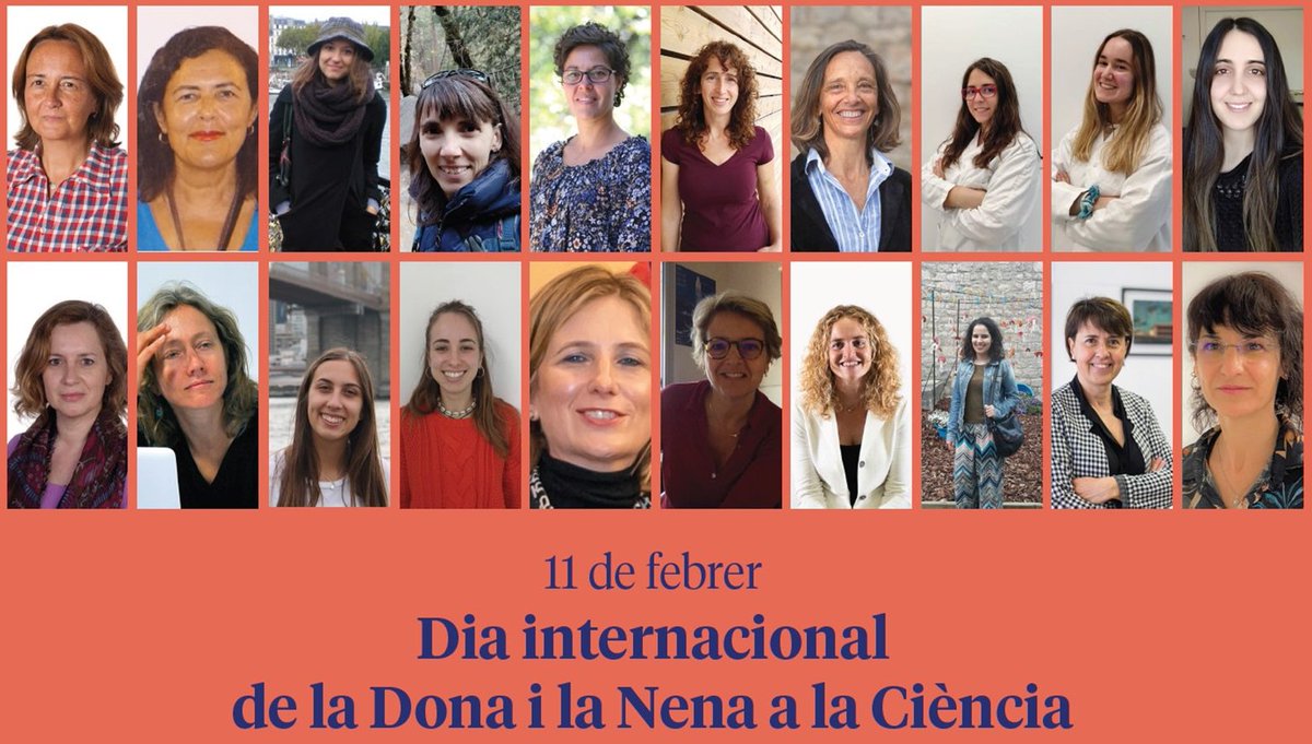 univgirona's tweet photo. Demà és el Dia Internacional de la Dona i la Nena a la Ciencia, i la UdG ho celebra amb una marató de tuits. 

A partir de les 8 del matí i fins a les 8 del vespre podreu seguir les investigadores que hi participen  amb l'etiqueta #expertaUdG 

#11F2021 https://t.co/P5qgPX0Qz4