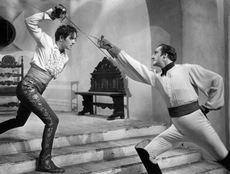 The inherent homoeroticism of fencing your rival