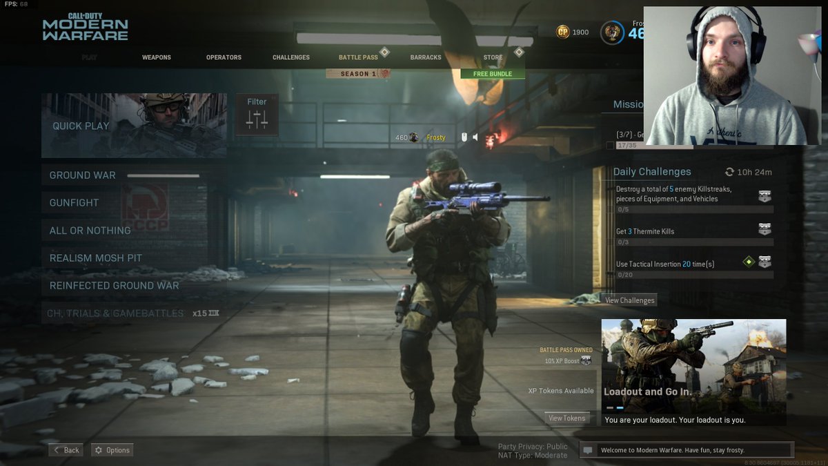 FrostyQs's tweet photo. I'm live for the next 2 hours!
Come thru!
https://t.co/w0i2UypEEp
https://t.co/w0i2UypEEp
#YouShallObey #ObeyFrosty #BlackOpsColdWar #ColdWarSniper #ColdWar #CallofDuty #smalltwitchstreamer #snipergameplay https://t.co/LNAHMRSrYo