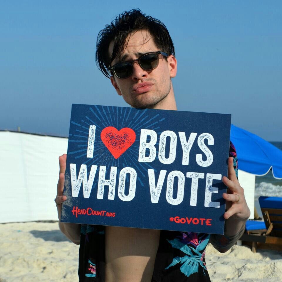 Brendon Urie as Krzysztof Zalewski; a thread