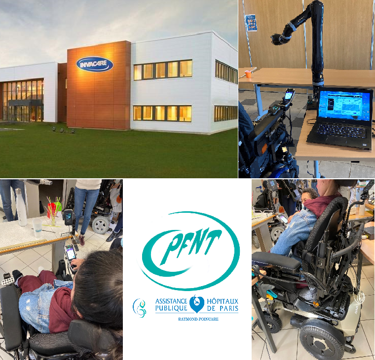 Ergodiffusion's tweet photo. Une première en France! Suite à une demande d'essai pour le #brasrobotisé #JACO, nous avons eu la chance de réaliser dans le service Plate-Forme Nouvelles Technologies de l'hôpital Raymond-Poincaré de GARCHES, l'intégration sur un fauteuil roulant électrique INVACARE!#robotique https://t.co/DgasC9xUk1