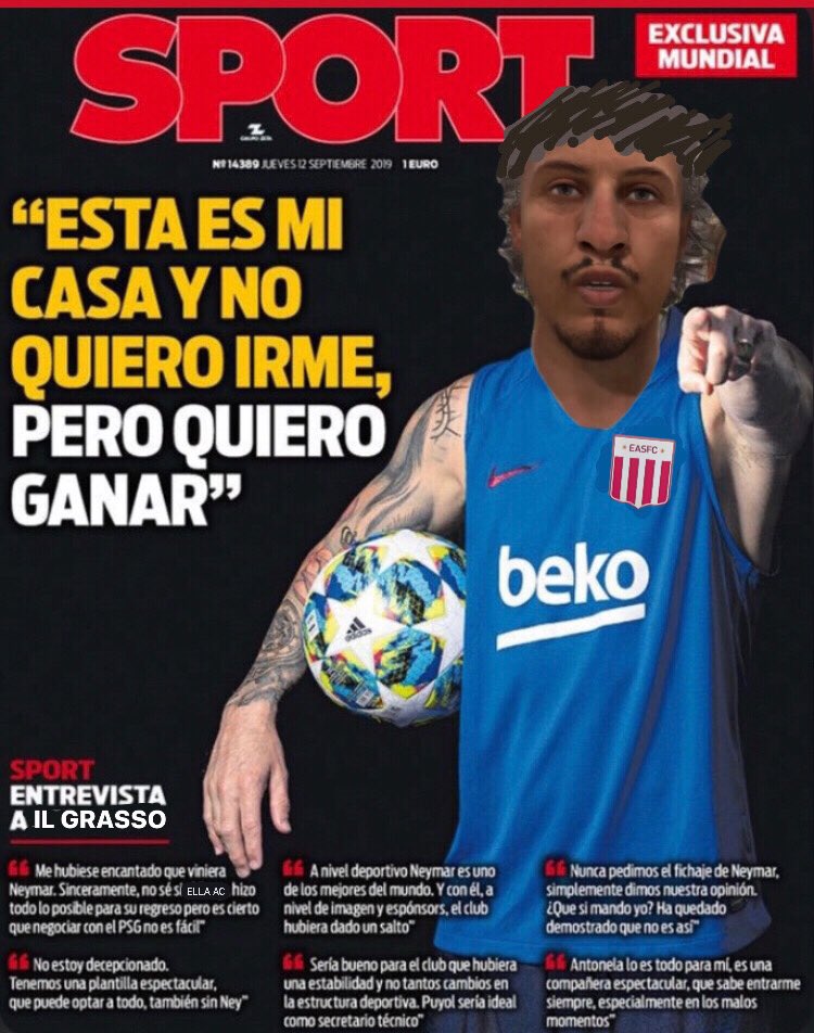 UFionas's tweet photo. Charly rompió el silencio y habló con el diario español @sport, desmintió el rumor que lo vinculaba con el Santa Tuca de la liga de Israel y también reveló que Ella AC está/estaba en busca de un jugador de talla mundial, los hinchas organizaron una quema de camisetas. https://t.co/ALHNLUCItB