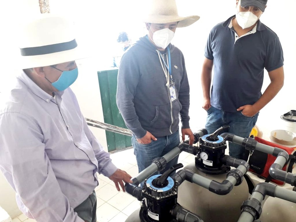 MAATE_Zonal7's tweet photo. #MAAEenTerritorio | Realizamos una inspección técnica previo a la recepción definitiva del Sistema de Agua Potable de la parroquia Sanguillín, cantón Calvas. Este proyecto de beneficio hídrico es financiado por el Programa de Naciones Unidas para el Desarrollo @PNUDEcuador. https://t.co/zQavmYurfA