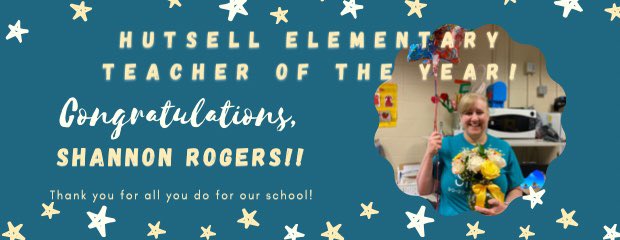 We’re proud to announce our 20-21 Teacher of the Year, Shannon Rogers! Mrs. Rogers is one of our ECSE teachers and we’re thankful for all she does for her students at Hutsell. Way to go! 🎉🎉🎉<a href="/katyisd/">Katy ISD</a> #teacheroftheyear