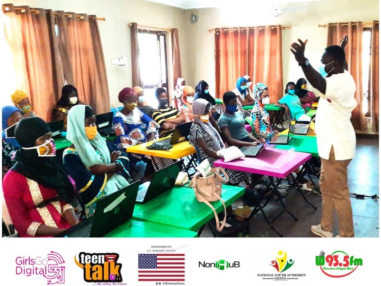 teentalkgh's tweet photo. Today, we had a Guest Mr Donkor, Reg. Director NYA-UW/R. Passed by to observe the progress of the #GirlsGoDigital training and a word of motivation to the New Participants. Thank you for the visit and continuous support.
@USEmbassyGhana
@noni_hub
@Youthgh
@w935fm https://t.co/SVcnojByWr