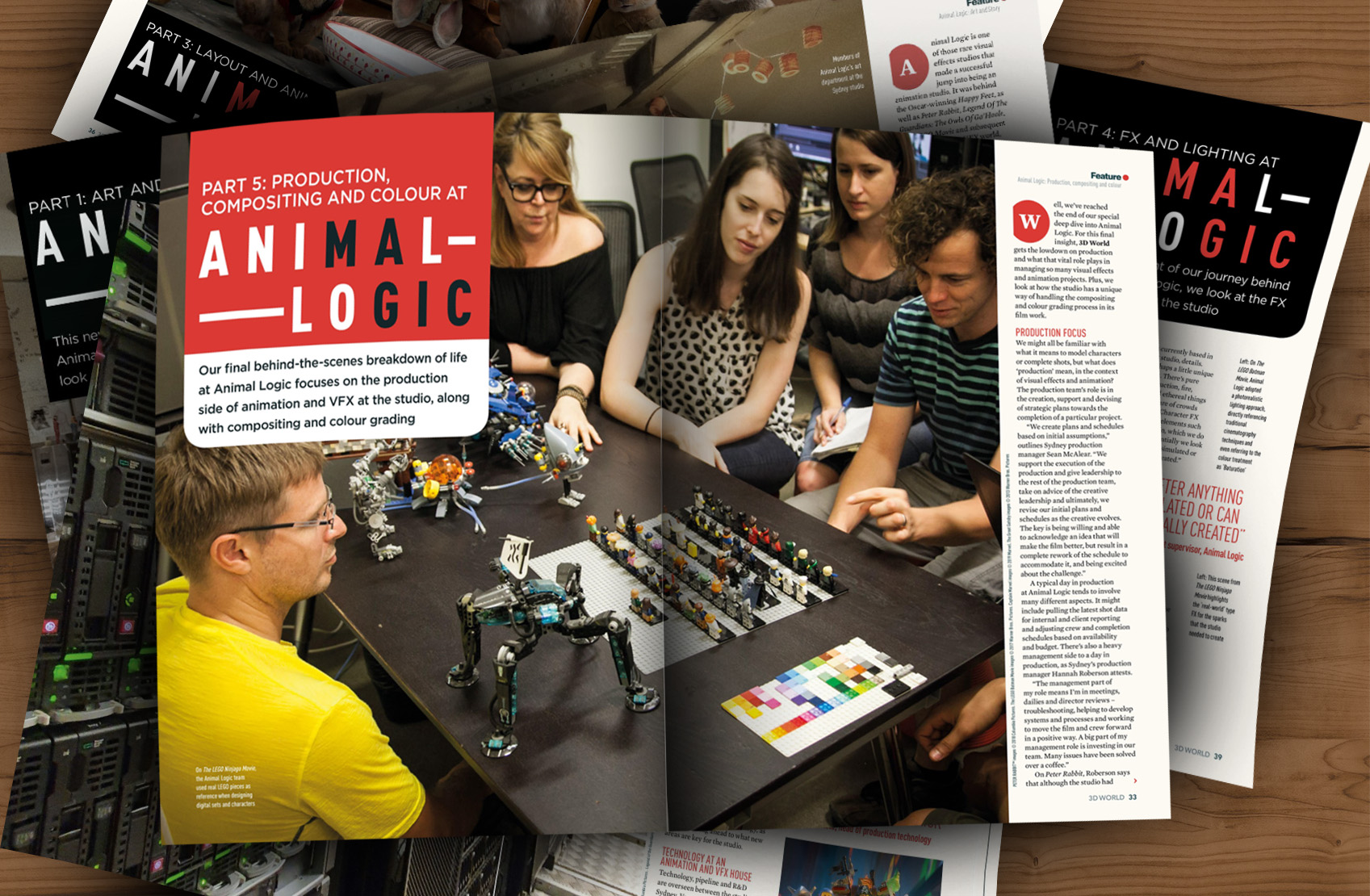 Animal Logic On Twitter Our Series With 3d World Mag Has Come To An End With The Final Article Looking At Production Compositing Colour We Hope Everyone Enjoyed The Series And
