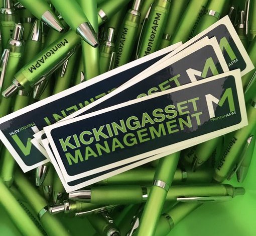 Shout out to all the asset managers who are KICKING IT out there, keeping things running, and persevering in delivering our essential services. Tag someone in the comments who is #kickingassetmanagement and we'll send them some of these sweet stickers.
