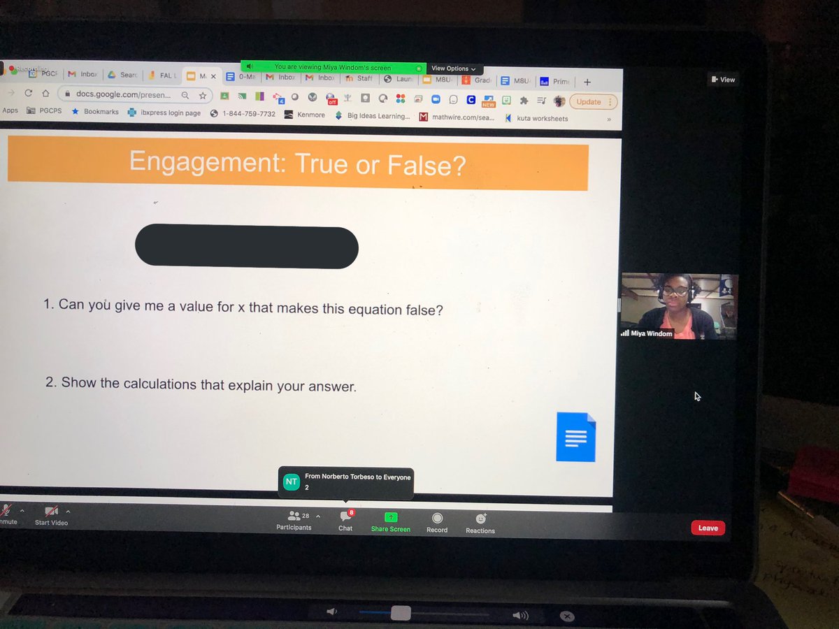 PGCPSMSHSMath's tweet image. Middle School Math teachers are spending the evening with Coach Lewis &amp;amp; Coach Windom digging into lessons on Linear Equations &amp;amp; Double Number Lines! #PGCPSMath