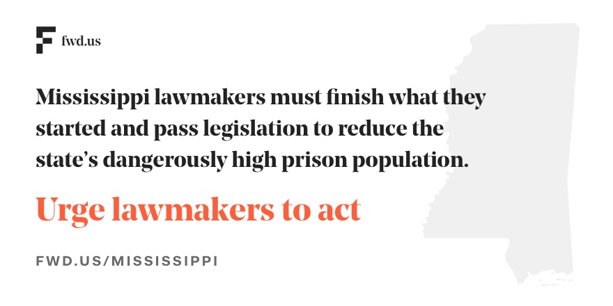 FWDus's tweet photo. Since Dec 2019, over 100 incarcerated people have died. We have to safely reduce Mississippi’s prison population to save lives. This year, lawmakers must expand #SB2795 to make more people eligible for parole and pass #HB796 to limit harsh habitual laws. https://t.co/GGDvpwayOH https://t.co/rtHIMrbeMN