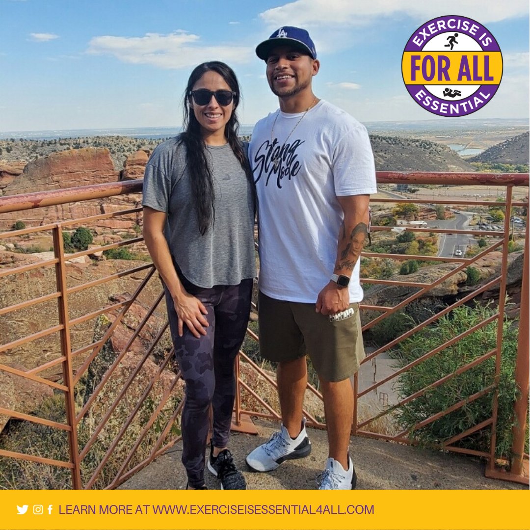 "We are Army soldiers; part of our duties are always to stay physically and mentally fit. Without the gyms, that task is made more difficult than what it already is. It also helps us with our mental health which is very important." —Jonas &amp; Clarissa, Los Angeles #Exercise4All