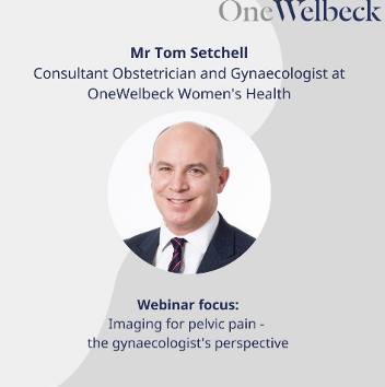 5/7 Mr Tom Setchell discussed imaging in gynaecology disorders. beware 'benign' cysts greater than 3 cm. if larger than 5 cm then risk of more complex pathology or complications ie torsion. If benign cyst < 3cm - then US at 6 wk to check resolution