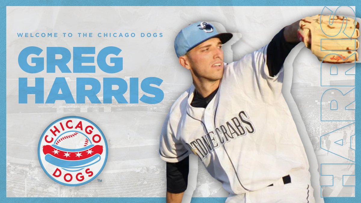 TheChicagoDogs's tweet photo. The Chicago Dogs have signed RHP Greg Harris.

Harris (@gregharris27) joins the Dogs after spending the 2019 season in the Tampa Bay Rays organization.

Welcome to Chicago, Greg! #NoKetchup🌭 https://t.co/MnUOL34XSz