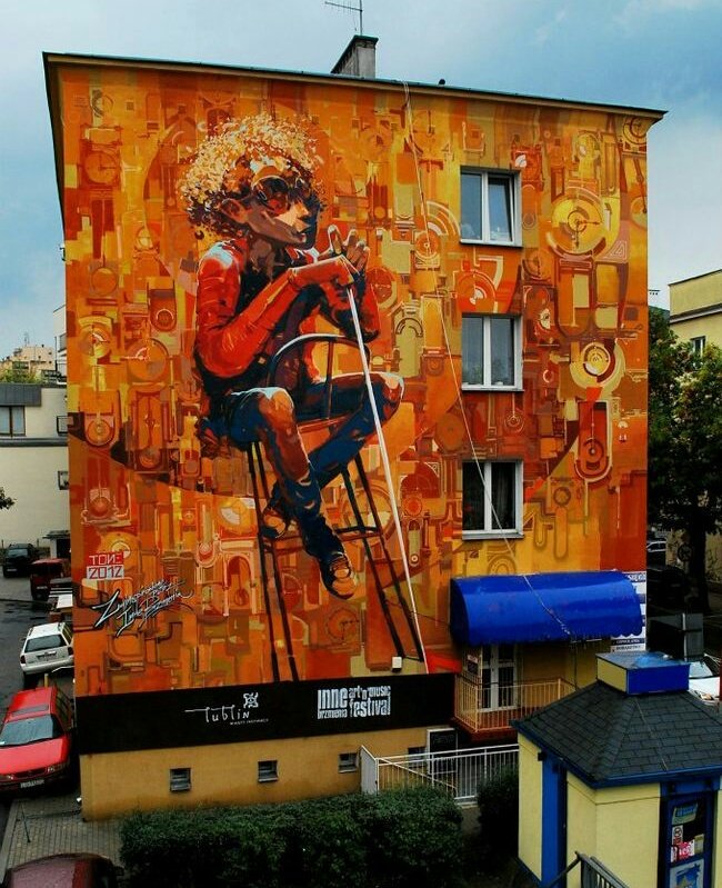MolinaStreetArt's tweet photo. 'Characters' by Polish artist Robert Proch in Lublin, Poland (2012) 

#robertproch #rip #lublin #lublinstreetart #streetart #lamolinastreetart 

📷 via https://t.co/zIDZfg994A | https://t.co/vOspr3Y94p https://t.co/tVGZK3S2Lu