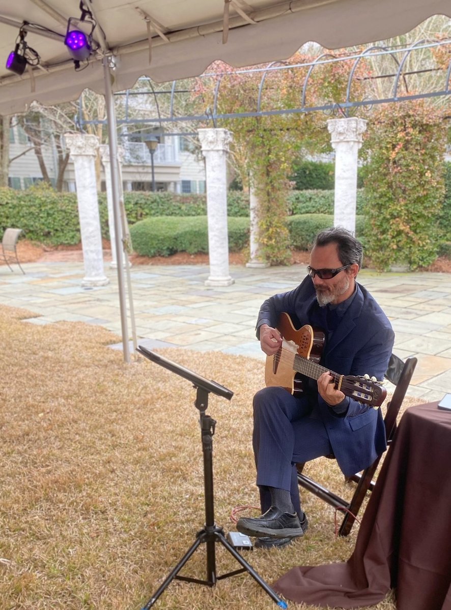 BGAlerts's tweet photo. Bishop Gadsden residents enjoyed their first outdoor activity with refreshments since they received their second COVID-19 vaccine doses. Residents enjoyed specialty coffee liquors with live music under the tent. #eventsunderthetent #anythingbutretired #continueprecautions https://t.co/oKNRYl1iFD