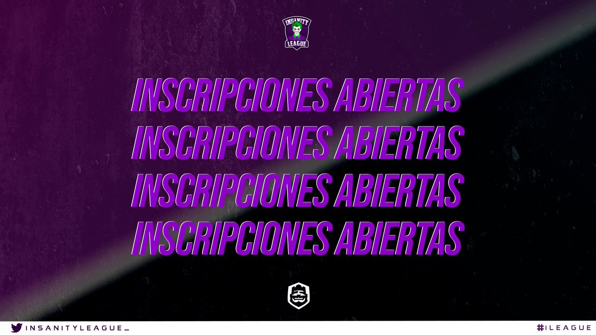 #InsanityLeague

🔮 • Torneo Relámpago • 🔮

💰 • Precio de inscripción: 3,60usd (comisión incluida)

• 15/20 Cupos

• ¡40usd en Prizepool!

• Contamos con ediciones previas

• Dar RT 🔄 y MG ❤️

¡No te quedes afuera, más info al MD!