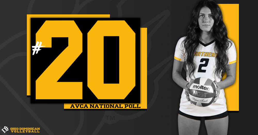 RELEASE | <a href="/OhioDominicanVB/">Ohio Dominican Volleyball</a> Makes History With First <a href="/AVCAVolleyball/">AVCA</a> National Top 25 Ranking #ODUPanthers #ODUVB

📰: ohiodominicanpanthers.com/sports/wvball/…