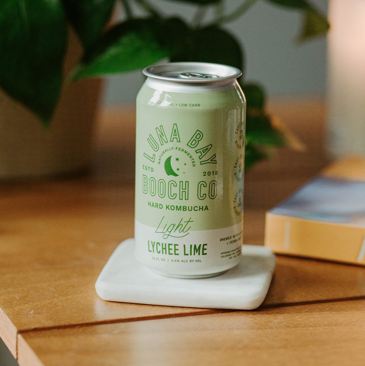 Luna Bay just dropped the Luna Bay Light on us, and it's a sweet lychee &amp; tart lime dance with Yerba Mate tea &amp; hints of spring hope.

Don't look outside, look inward friends, &amp; over to the table where your LB LBL is perched, waiting. Ready. Bubbly. Yummly. 

<a href="/lunabaybooch/">Luna Bay Booch</a>