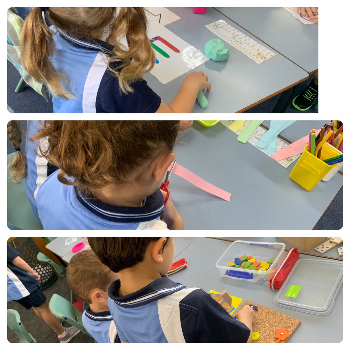 We know the importance of developing our hand strength in Kindergarten <a href="/YorkPublic/">York Public School</a>