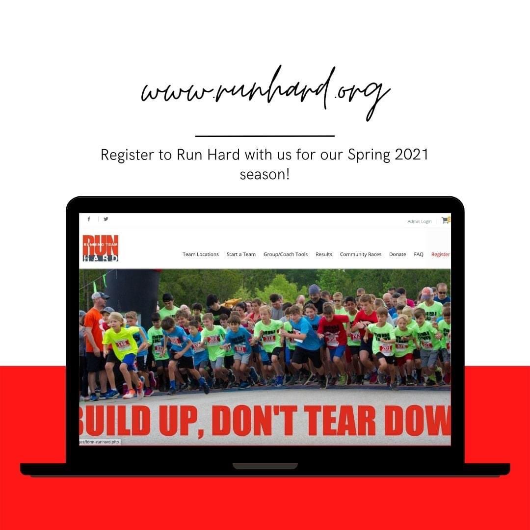 We're so excited for our season to kick off soon! Register to Run Hard with us at runhard.org!