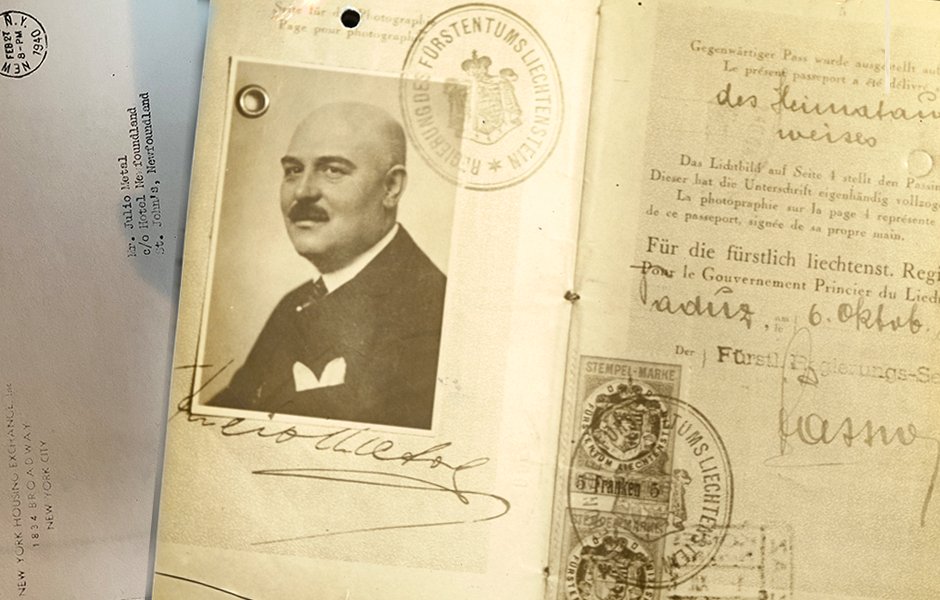 Julio Metal Liechtenstein Passport photo