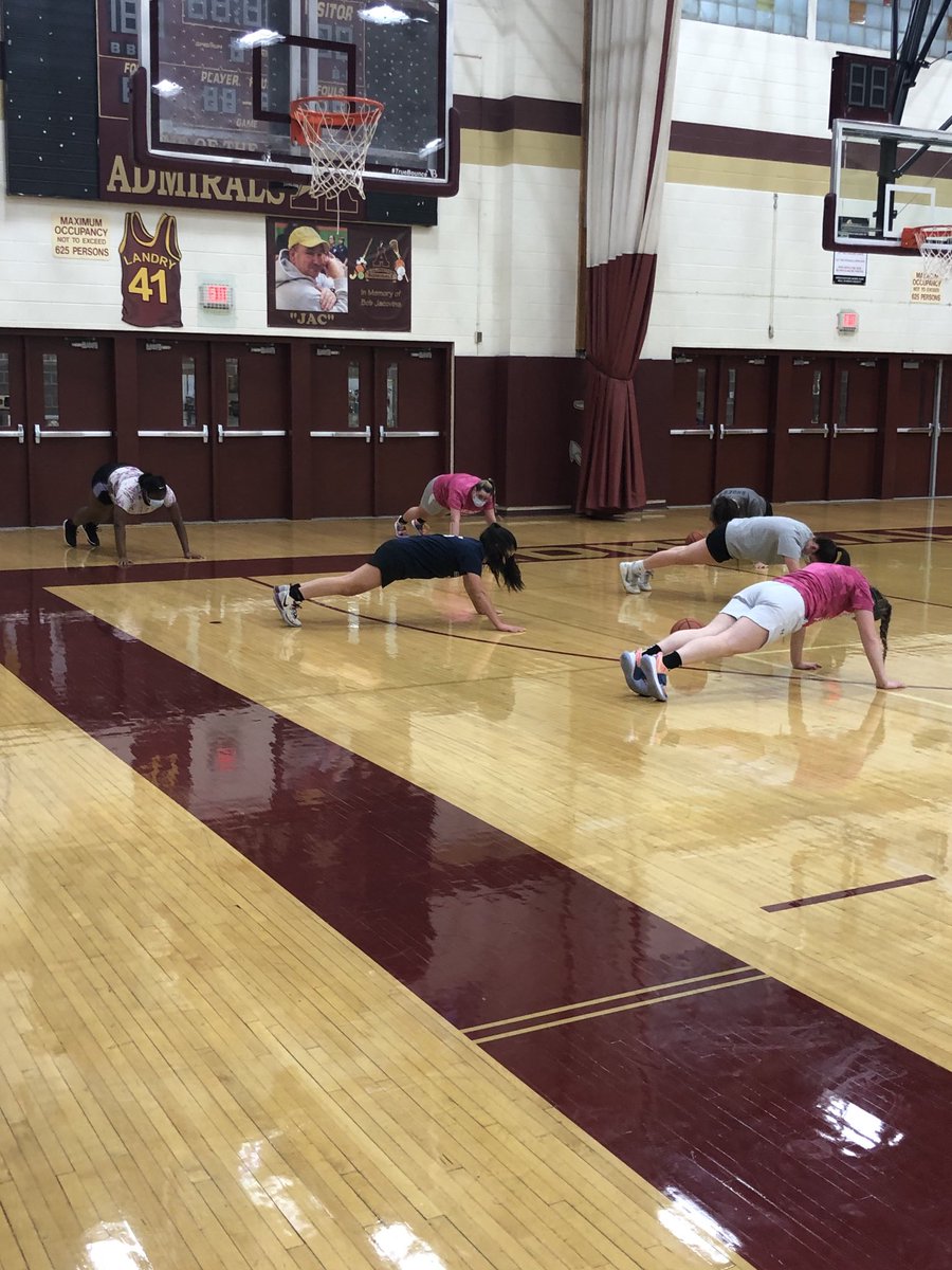 Girls basketball practice has begun!
