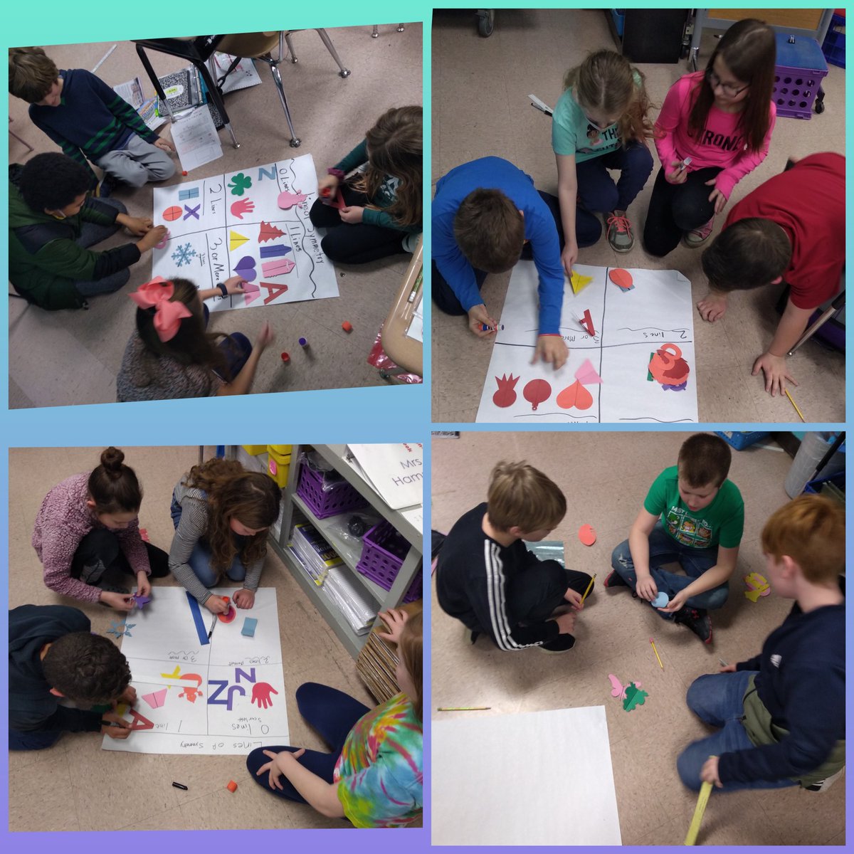 AWilliamsonUES's tweet photo. We can identify lines of symmetry in shapes and letters! They did amazing! https://t.co/GQqksX3FdA