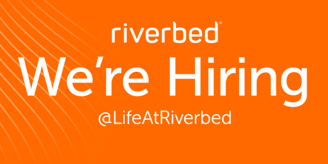 jflinnriverbed's tweet photo. #RiverbedLife #Hiring #Recruitment @LifeatRiverbed https://t.co/ooEqTDbibm https://t.co/7GYgbcvX8K