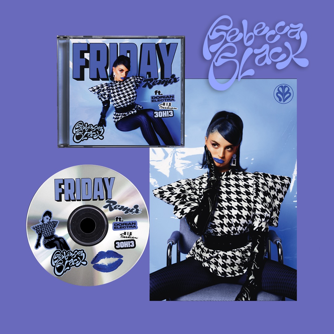 Rebecca Black Friday Album Cover