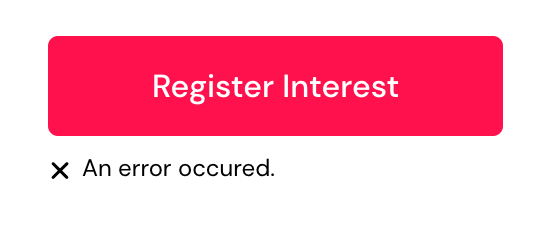 bigboylemonade's tweet photo. @BevanSlattery Can you get the devs to take a look at the forms on Hyper One. Register your interest form is throwing an error at https://t.co/rSonAhjrve https://t.co/xWGgf2LczG