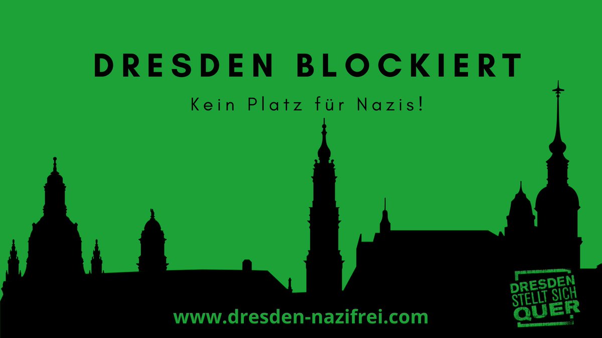 Was haltet ihr davon die Innenstadt mit netten Botschaften gegen #Nazis zu schmücken. Bereitet doch Transpis vor &amp; beschallt die Orte, wo Nazis bei ihrer Anreise vorbei kommen könnten - vor allem wenn ihr dort wohnt! #Dresden #Sachsen #DresdenBlockiert #KeinPlatzFürNazis #DD1302