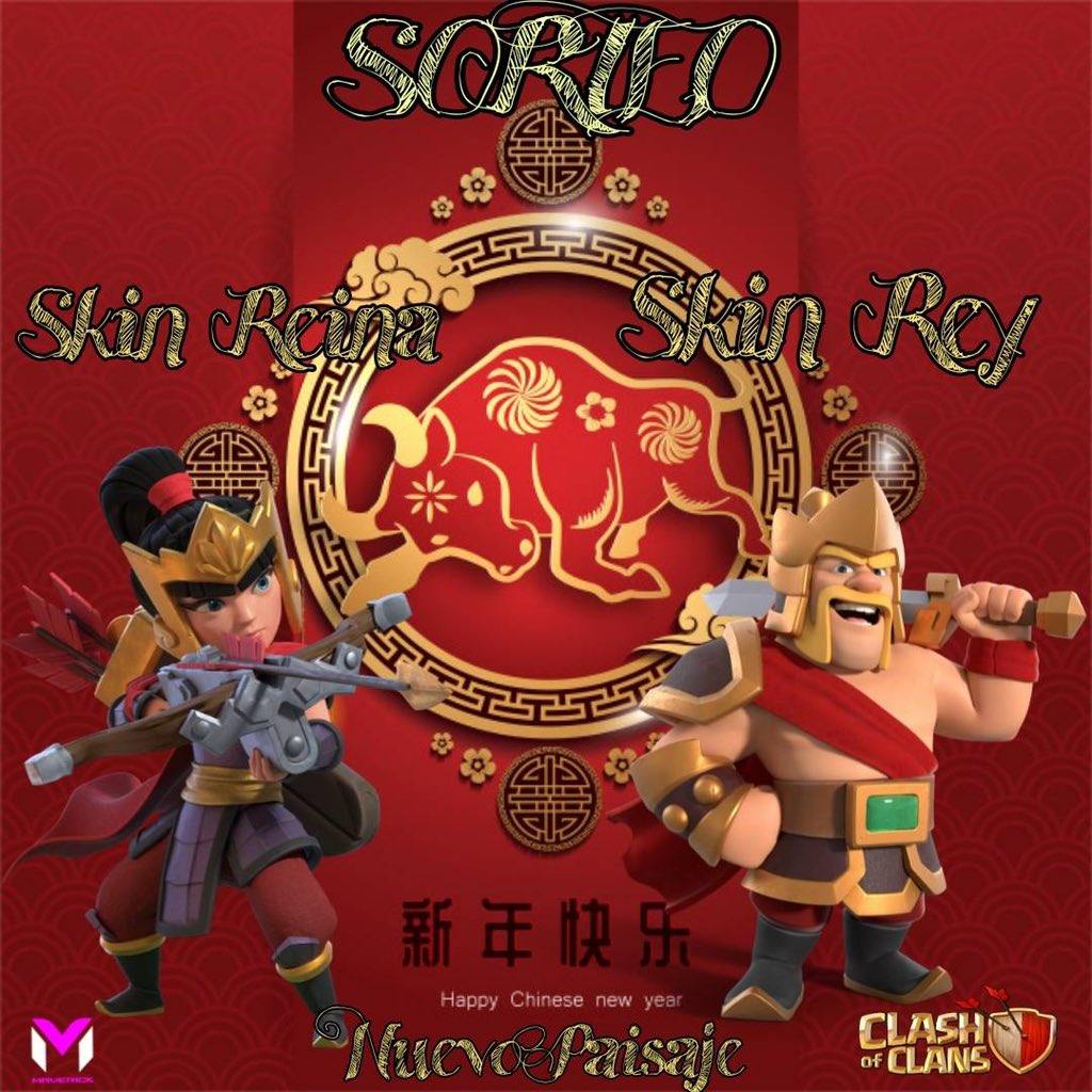 🟢🟢 SORTEAZO 🟢🟢

Sorteo de 3 skins y de un paisaje chino!!!

Requisitos:

➡️ Seguirme a mí, a <a href="/yony_mr/">mr. yony</a> y a @ZurraqueWarCT 

➡️ Dar Rt y ❤️

➡️ Etiquetar a dos amigos ☺️

Muchísima suerte a tod@s!! 🍀🍀

Ganador@s el Lunes 15 de febrero 💪🏼