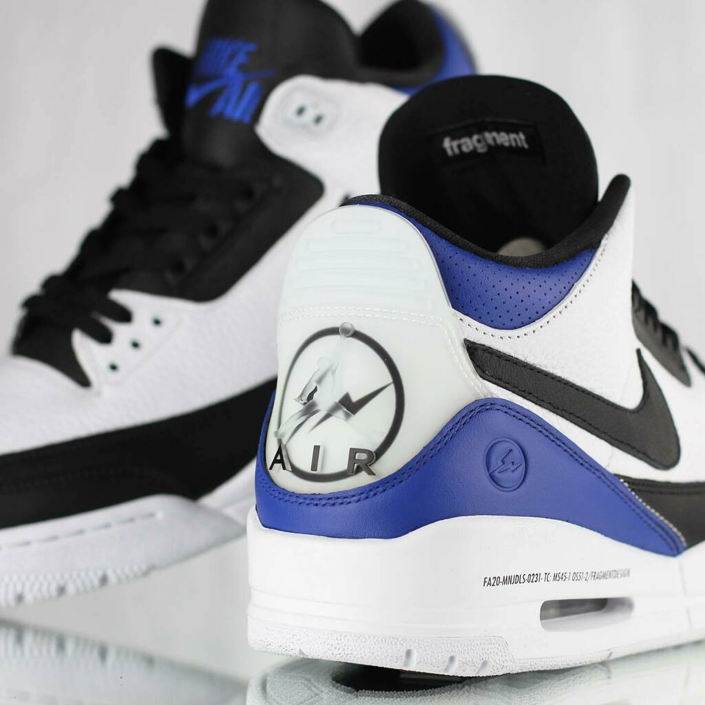 jordan 3 fragment custom