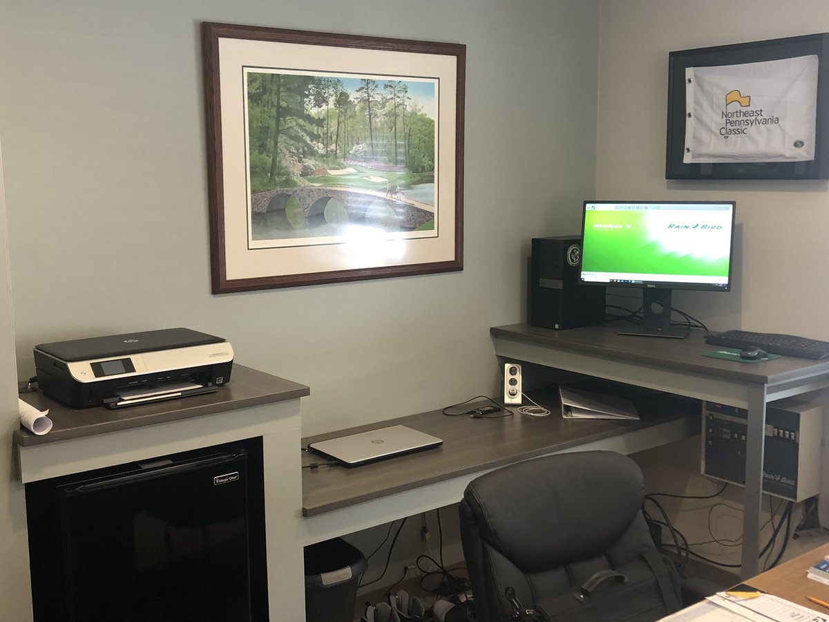 My intentions are to accomplish a goal each day. I just completed the renovation of my office. My club’s vision is to continue progressing in everything we do and that mindset starts here for the maintenance of the golf course and the development of our employees.