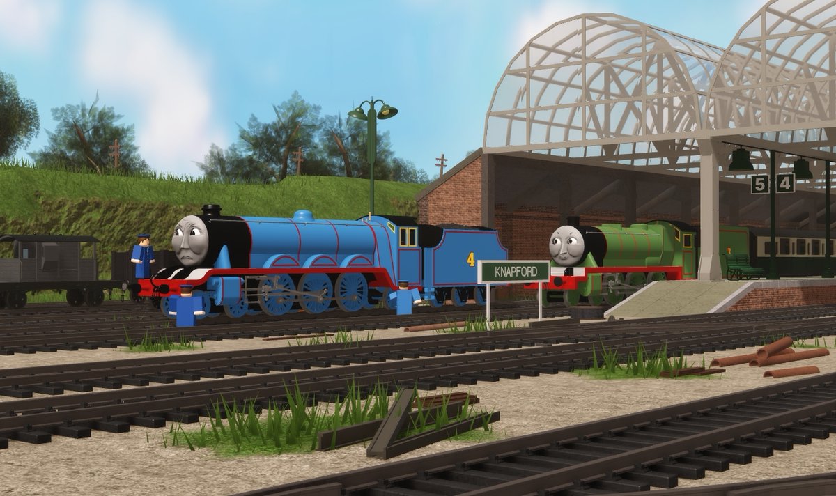 Really Useful Engines On Twitter Be Careful Henry You Re Not Pulling The Flying Kipper Now Mind You Keep On The Rails Today We Ve Finally Reached Over 200 Followers Thank You To All - gordon takes a dip roblox