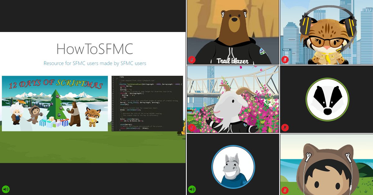 howtosfmc's tweet image. Come chat with the #HowToSFMC Crew at the APAC #H2Meetup starting in just a few hours! Get your invite on 👉HowToSFMC.com