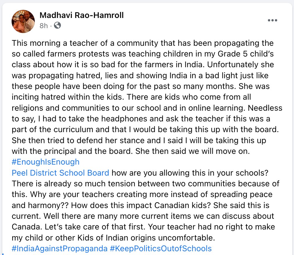 CanadaIndians's tweet photo. @PeelSchools @fordnation  @JustinTrudeau  please take this into consideration. If this is true, it's serious and need some actions.. https://t.co/R9OCZStrQR