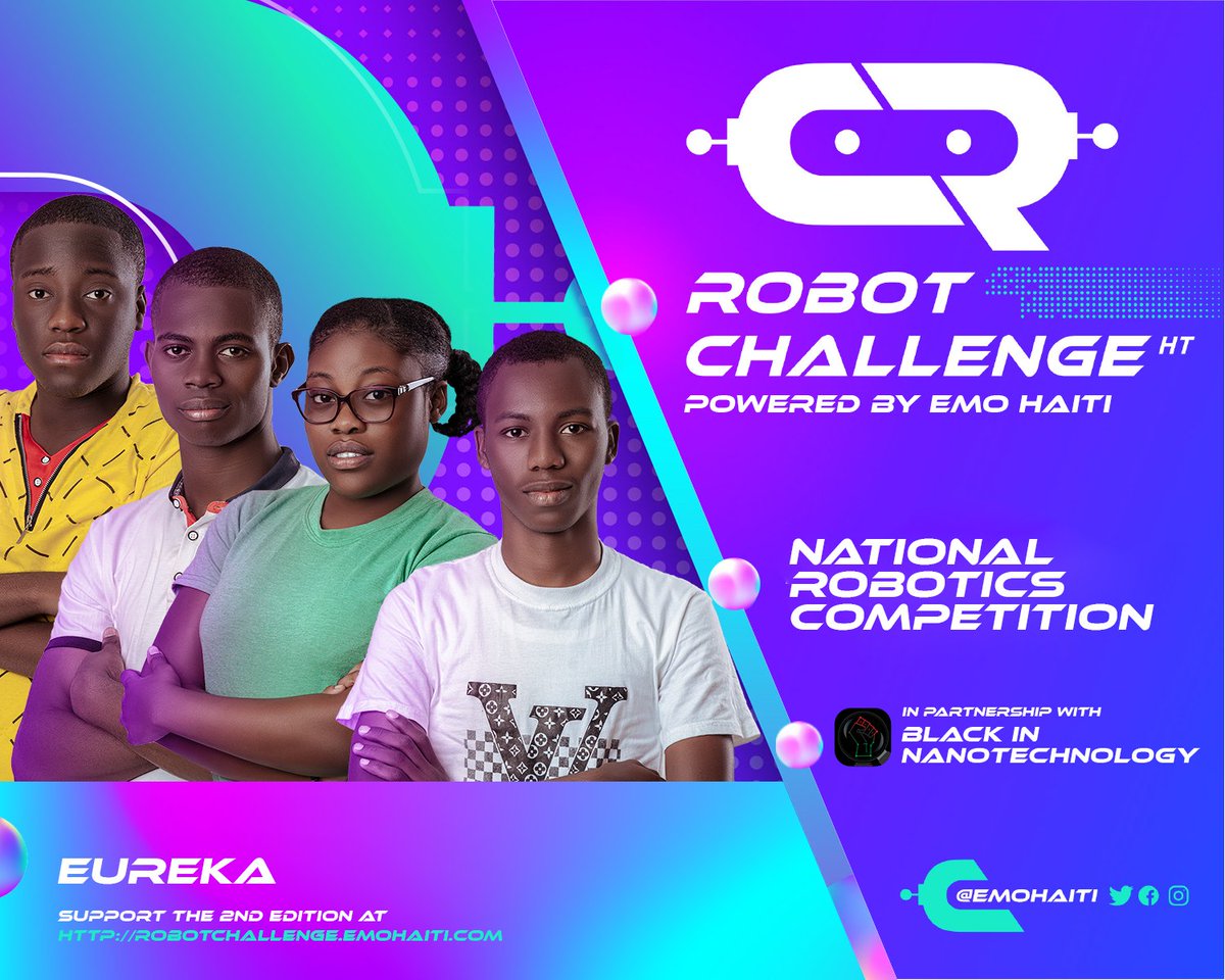 emohaiti's tweet photo. Meet The Innovators:

Team Haiti Eureka: This team is based in Port-au-Prince Haiti. It consists of 4 members, Isaac Jean Louis, Clerissa Hyppollite, François Christian, &amp; Delbrueil Jean Richy.

#stem #techinhaiti #tech https://t.co/bgS3NEsd1v