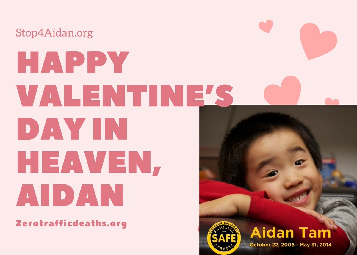 Every 36 hours, an Angeleno is killed by traffic violence. And so, as we approach V-Day 💕 our Families for Safe Street Members are joining national <a href="/Fam4SafeStreets/">Families for Safe Streets National</a> to urge <a href="/JoeBiden/">Joe Biden</a> &amp; @SecretaryButtigieg to commit to #ZeroTrafficDeaths by 2050! zerotrafficdeaths.org