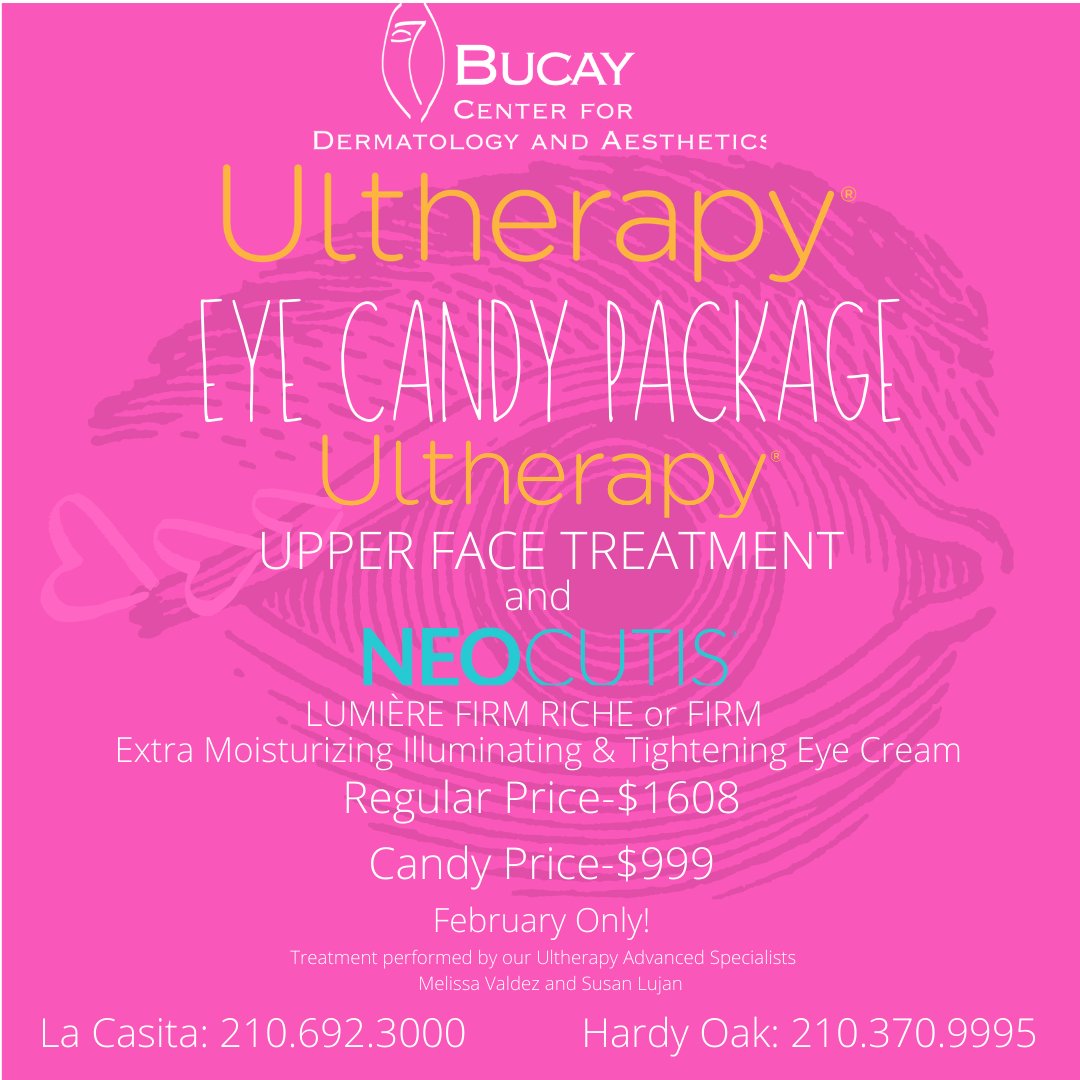 Ultherapy "Eye Candy" Package??Limited Time conta.cc/2Z1I9hd