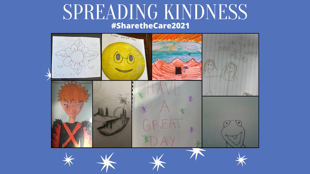 Spreading KINDNESS! 🦁👍🥰😀 @PaulRBairdMS students in Susan Rodio's math classes used the 'kindness formula' to draw a picture for someone they thought could use a little sprinkling of comfort & encouragement. #kindnessmatters #WeAreBaird #sharethecare2021 @Ludlow_CARES