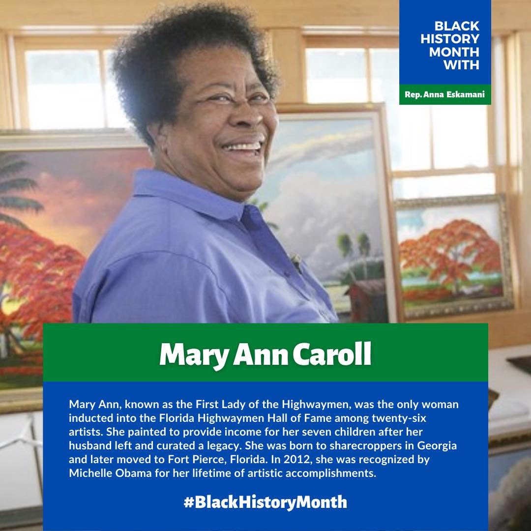 February is  #BlackHistoryMonth  ￼!Meet Mary Ann Caroll!