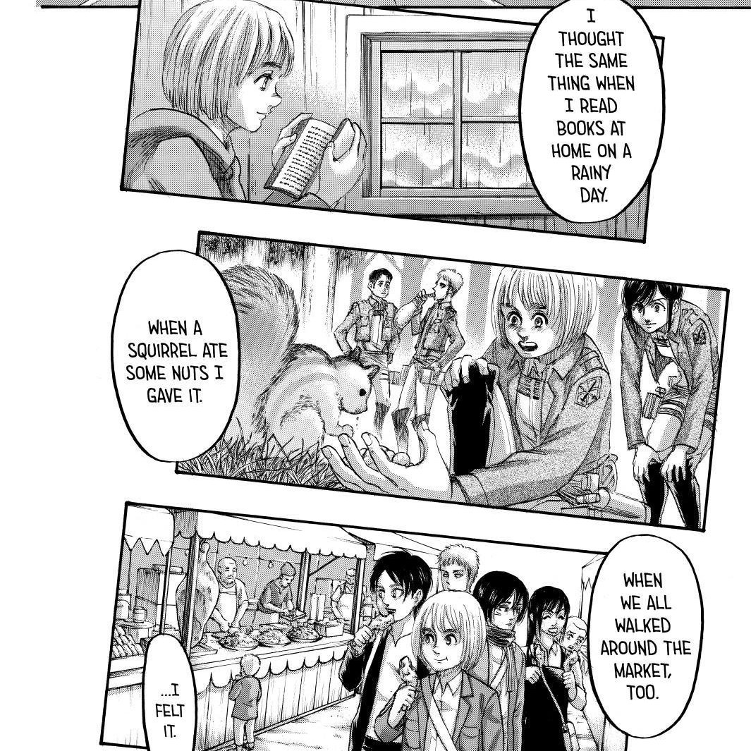 Life isn't about getting to a certain point. We don't live only to die later. Life's made of little moments, these trivial things that let us to experience existence in the most human, meaningful way. The little moments we live with others or by ourselves, they're just worth it.